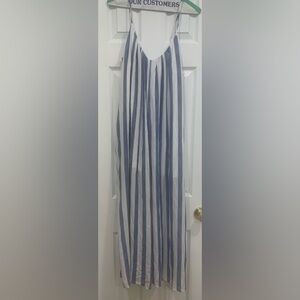 Cabana-stripe jumpsuit, Size S